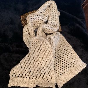 Irish cotton and linen scarf - like new